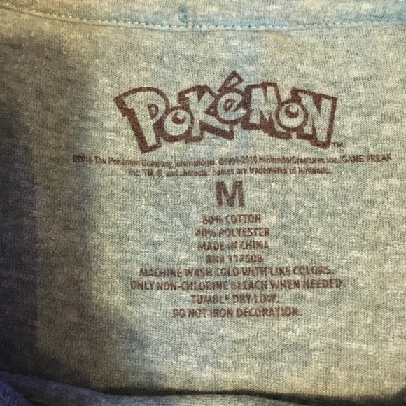 Pokémon Crew Neck T shirt - Picture 3 of 6